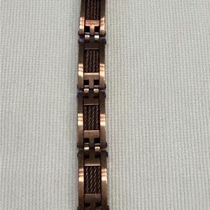 Mia Diamonds Stainless Steel Brown IP-plated bracelet